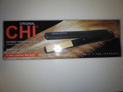 Plancha de pelo de cerámica original CHI placa flotante de cerámica de 1 pulgada Foto 1 de 2