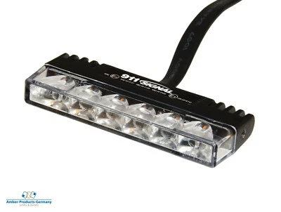 NR6 LED Frontblitzer - Warnleuchte Gelblicht - Strassenräumer 911 Signal 12-24V - Bild 1 von 4