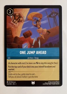 One Jump Ahead 164/204 Disney Lorcana First Chapter Non-foil - Picture 1 of 1