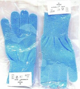 2 Pair (4) Marigold Ultrablade UB150  XL Size 10 Cut Resistance Blue Work Gloves - Foto 1 di 3