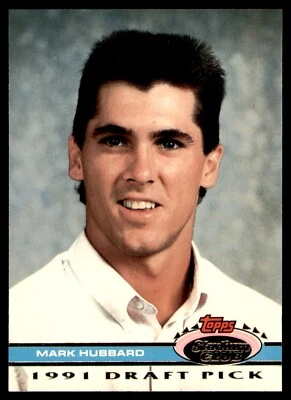 1992 Stadium Club Dome Mark Hubbard RC New York Yankees #90 - Image 1 of 2