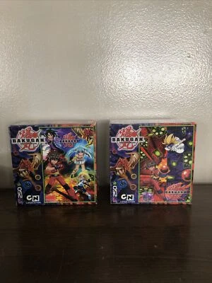 批量 2 件 Bakugan Battle Brawlers 250 件拼图 Sure-Lox 卡通 Networ/密封 — 第 1/4 张图片