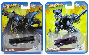Coches personajes Batman y Catwoman DC Universe 2011 de Hot Wheels - Imagen 1 de 1