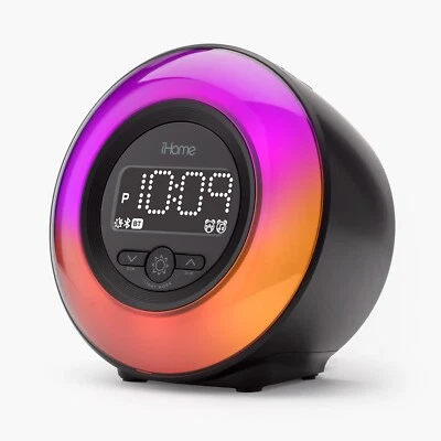 iHome Sunrise Alarm Clock Radio with Bluetooth Speaker and USB Charging - Image 1 of 4