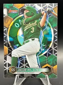 2023 Bowman's Best - Jacob Wilson Prospect - Oakland Athletics #TP-9 - Picture 1 of 2