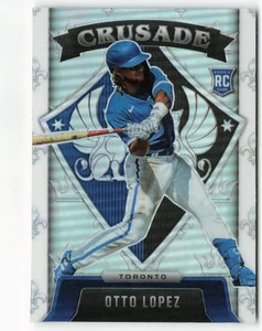 Holo novato Otto Lopez Panini Chronicles Crusade 2022 - Blue Jays - Imagen 1 de 2