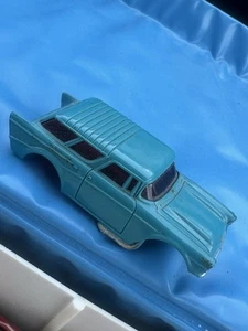 VTG Aurora AFX Baby Blue '57 Chevy Nomad Wagon Gasser HO Slot Car Body READ - Picture 1 of 14