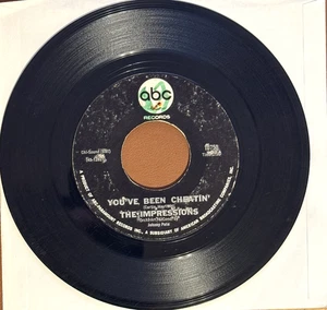 The Impressions – You've Been Cheatin' / Man Oh Man - 7" RECORD - Foto 1 di 2