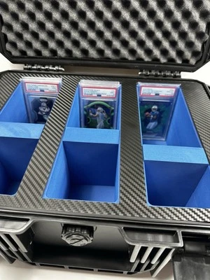 PSA/BSG/SGC Waterproof Slab Case 3 Row Graded Card Storage Box Shockproof Case - Image 1 of 4