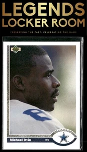 1991 Upper Deck #107b Michael Irvin - Picture 1 of 2