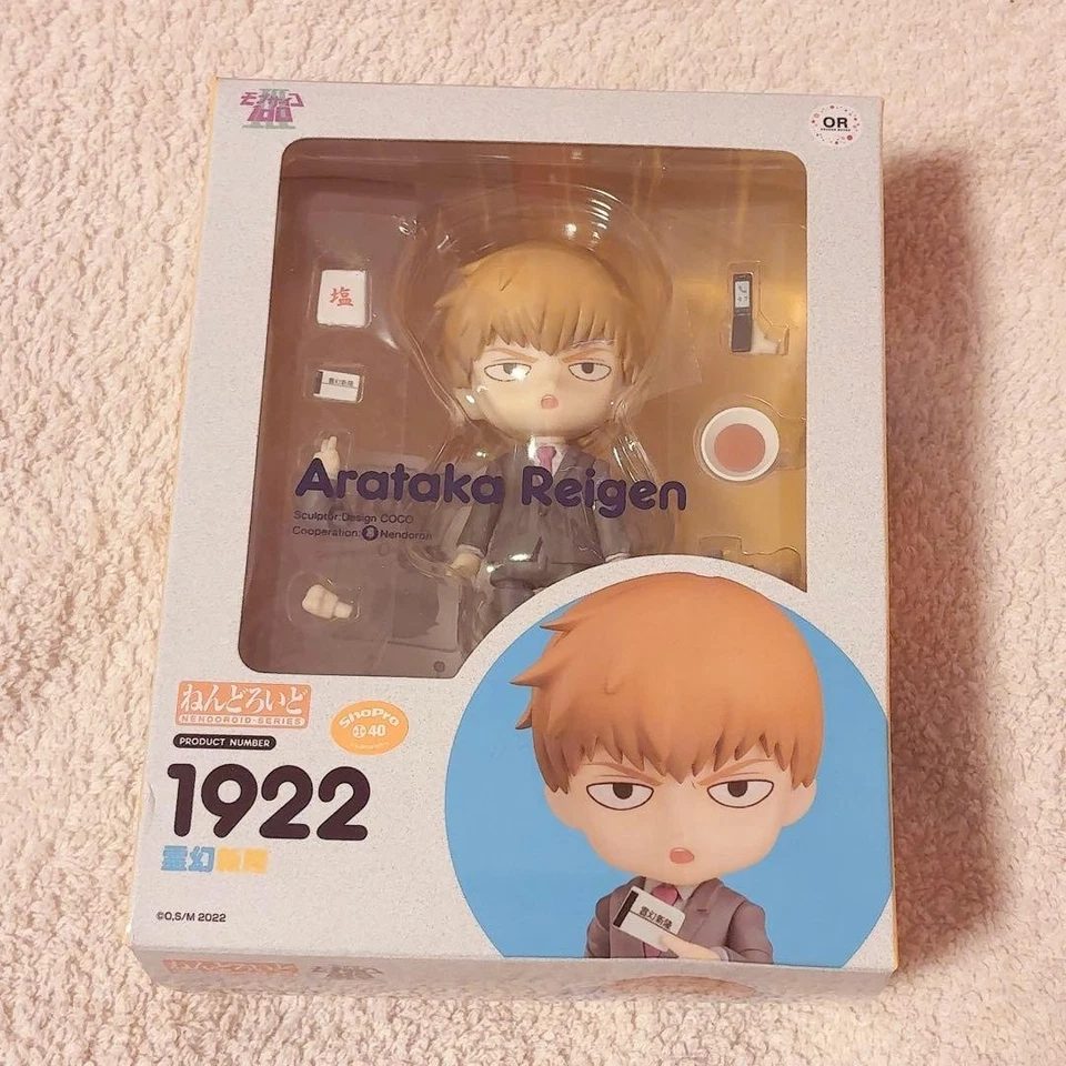 Figura Nendoroid Mob Psycho 100 Arataka Reigen Usada Caja Completa Abierta Defecto DDP Foto 1 de 1
