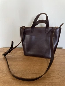 Borsa grande Portland pelletteria tracolla regolabile tracolla marrone - Foto 1 di 10