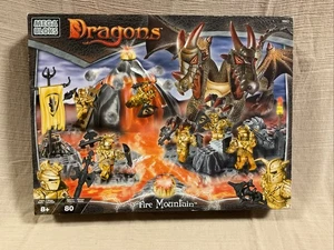 Retired MEGA BLOKS Dragons Fire Mountain 9882 - Picture 1 of 14