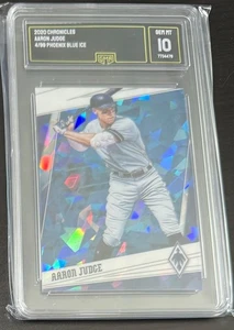 Cronache Panini 2020 - Phoenix Aaron Judge #8 Blue Ice /99 - Foto 1 di 2