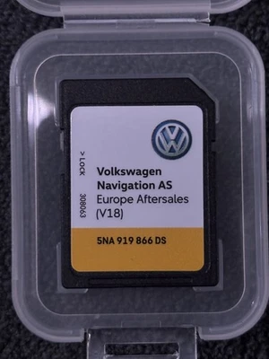 32GB, VW SD KARTE, 5NA 919 866 DS, V18, 2026 Navi Discover Media 2 AS Navigation - Bild 1 von 3