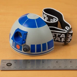Paladone Star Wars R2-D2 Headlamp with Droid Sounds Disney - Tested & Working - Picture 1 of 2