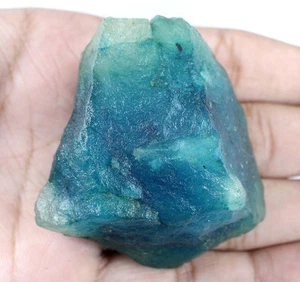 Brasilianischer Aquamarin 598 kt natürliche Edelsteine zertifiziert grob T17130 Neujahrsangebot - Bild 1 von 10