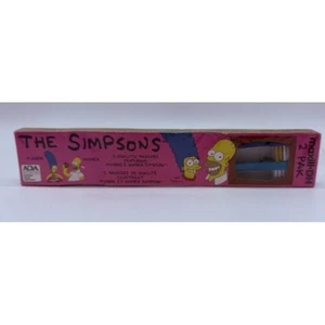 The Simpsons Rare Sealed Vintage 1991 Collectors Tooth Brush Lisa Bart Maxill - Picture 1 of 6