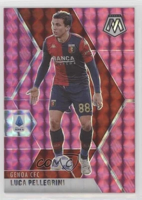 2020-21 Panini Mosaic Serie A Pink Mosaic Prizm /25 Luca Pellegrini #46 - Image 1 of 2