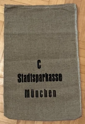 Geldsack Stadtsparkasse München - Original -  Größe C - NEU - Bild 1 von 2
