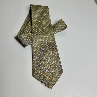 Corbata de seda con estampado de avión PAUL SMITH, tostada/azul teniente Foto 1 de 4