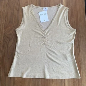 MadeleineTop Gr. 36 Goldene Farbe. NEU mit Etikett - Bild 1 von 8