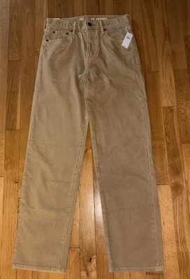 Jeans Gap Teen color tostado. Niño talla 16 regular. Nuevo con etiquetas. Pantalones de algodón marrón de 5 bolsillos Foto 1 de 4