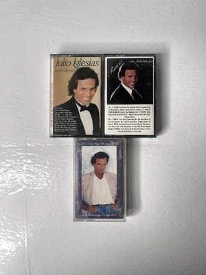 Julio Iglesias Music 3 Cassette Bundle 1100 Bel Air Place- Raices- Starry Night - Image 1 of 4