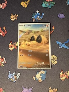 Carte Pokémon Sandile 216/198 Illustrazione Rara Base Scarlatta e Viola - (NM) - Foto 1 di 6