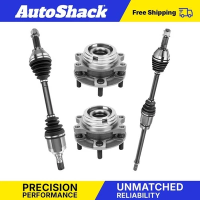 Front CV Axle Shaft Wheel Hub Bearing Assembly for 2013-2017 Nissan Pathfinder - Image 1 of 2