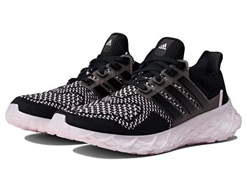 Adidas Womens Ultraboost Web DNA Black Clear Pink Sz 7 GY9093 Running Shoes - Image 1 of 1