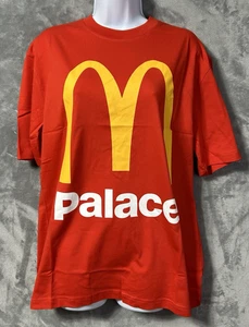Palace McDonald’s Logo Tee Red Medium 2023 Collab Streetwear Skate Graphic Shirt - Bild 1 von 10