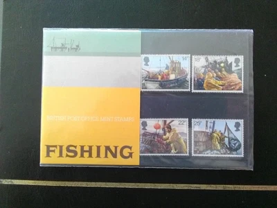 G B PRESENTATION PACK  1981 FISHING  MNH STAMPS PACK 129. - Image 1 of 2