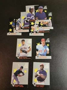 1987 Fleer Baseball All Star Team Insert Set of 12 Schmidt Puckett Clemens - Picture 1 of 6