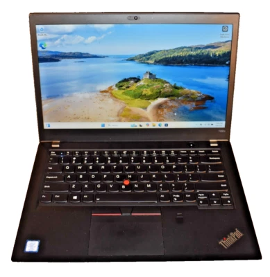 Lenovo Thinkpad T480s Quad Core i7-8650U 16GB RAM 256GB SSD Windows 11 Pro 1080p - Image 1 of 4