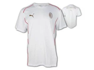 Camiseta AC Milan blanca Puma AC Milan Casuals Tee ACM Fan Jersey Shirt talla M-3XL - Imagen 1 de 5