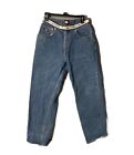Vintage Tommy Hilfiger Jeans Mens 30/32 Elastic Band Big Tommy Logo On Waist Ban