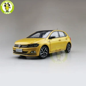 1：18 VW Volkswagen Polo Plus Diecast CAR MODEL Toys Boys Girls Gifts Gold - Picture 1 of 12