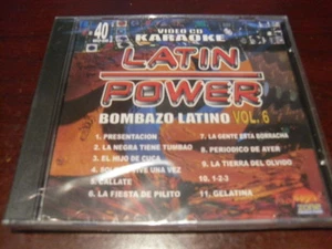 LATIN POWER KARAOKE VCD DVD VCLP-040 BOMBAZO LATINO VOL 6 SEALED - Picture 1 of 1