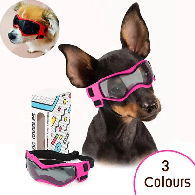 Dog Goggles Anti-wind Sun Snow UV Sunglasses Cat Pet Eye Wear Protection Fashion - image 1 of 4