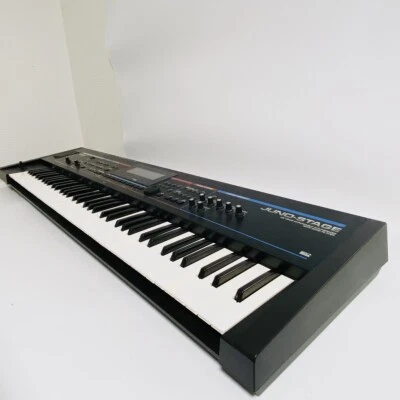 Roland JUNO-STAGE 76 key Synthesizer Black keyboard - Image 1 of 4