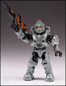 HALO MEGA BLOKS UNSC SPARTAN CENTURION FRED-104 MINI FIGURE DYH87 BLUE TEAM - Picture 1 of 5