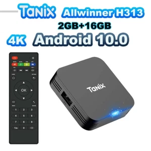 Smart Box TV Boitier H20PRO 2GB 16GB 4K/6K Android 10 Wifi 6 2,4/5,8GHZ 5G - Imagen 1 de 7