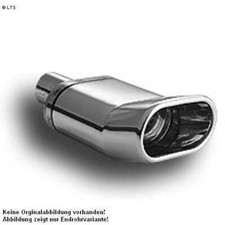 Ultter sports exhaust 1x140x70mm Audi A3 8L 1.6l-1.8T