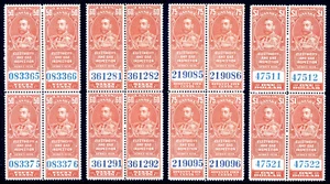 CANADA  — FEG1-FEG11 — 1930 ELECTRICITY & GAS SET — MNH BLK/4 — VAN DAM $278 - Picture 1 of 6