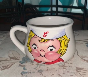Campbell's Soup Kids Face Vintage Ceramic Mug by Houston Havest 1998 VGUC - Picture 1 of 6