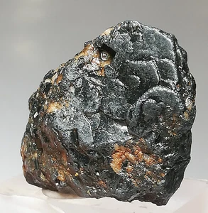 87 CARATS RARE NATURAL HEMATITE WITH RUTILE CRYSTAL FROM PAKISTAN, (L-39), - Picture 1 of 10