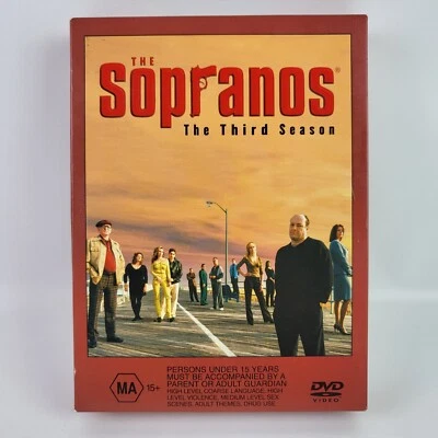 The Sopranos - The Complete Third Season 3 DVD Box Set 4x DVD - Image 1 of 4