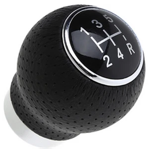 5 Speed Aluminum Manual Car Gear Shift Knob Shifter Lever Auto Replacement Parts - Picture 1 of 10