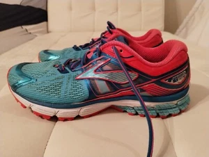 Women's Size 10.5 BROOKS RAVENNA 6 Blue Pink 1201821B497 Shoes - Picture 1 of 12